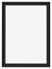 Bilderrahmen 59x84cm Schwarz Gemasert MDF Lazio Vorne | Yourdecoration.de