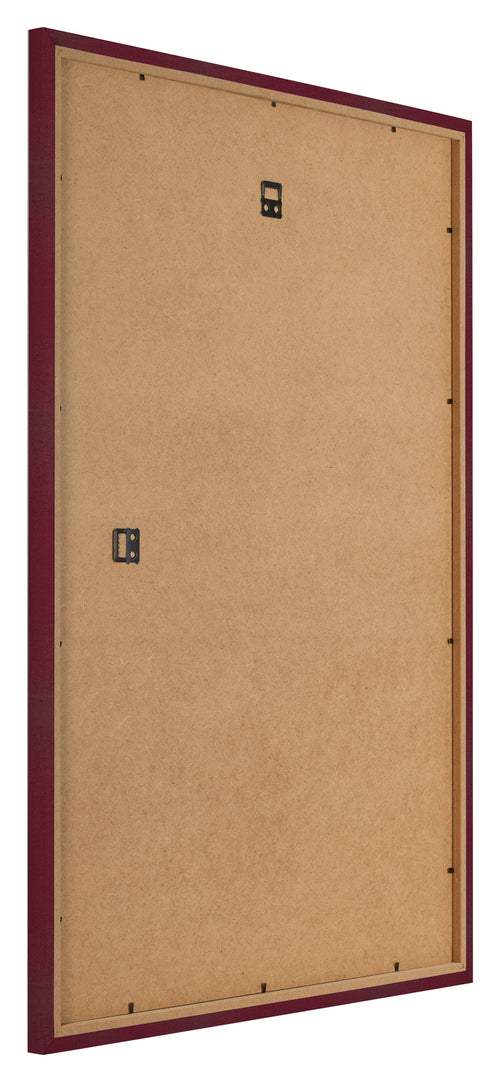 Bilderrahmen 59x84cm Weinrot Gewischt MDF Bologna Ruckseite Schrag | Yourdecoration.de