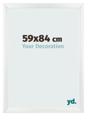 Bilderrahmen 59x84cm Weiß Vintage MDF Pisa Vorne Messe | Yourdecoration.de