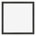 Bilderrahmen 60x60cm Antrazit MDF Bologna Vorne | Yourdecoration.de