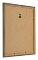 Bilderrahmen 60x60cm Bronze Dekor MDF Bologna Ruckseite Schrag | Yourdecoration.de
