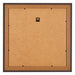 Bilderrahmen 60x60cm Eiche Dunkel MDF Lazio Ruckseite | Yourdecoration.de