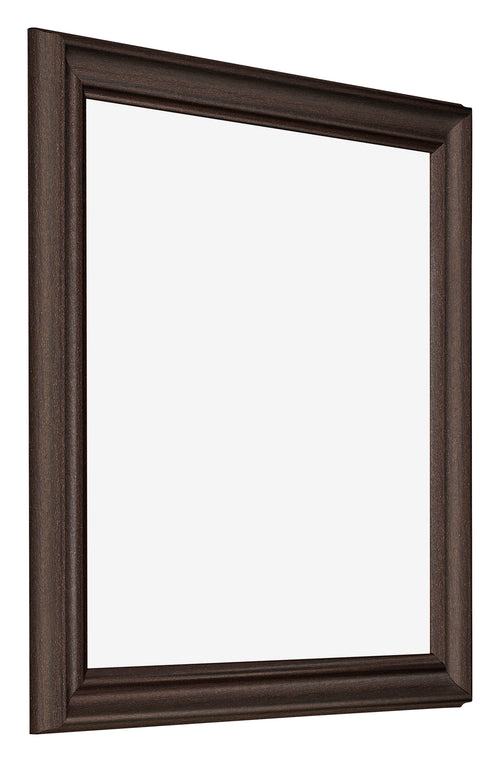 Bilderrahmen 60x60cm Eiche Dunkel MDF Lazio Vorne Schrag | Yourdecoration.de