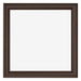 Bilderrahmen 60x60cm Eiche Dunkel MDF Lazio Vorne | Yourdecoration.de