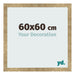 Bilderrahmen 60x60cm Gold Antik MDF Bologna Vorne Messe | Yourdecoration.de