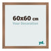 Bilderrahmen 60x60cm Kupfer Dekor MDF Bologna Vorne Messe | Yourdecoration.de