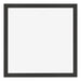 Bilderrahmen 60x60cm Schwarz Gemasert MDF Bologna Vorne | Yourdecoration.de