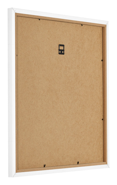 Bilderrahmen 60x60cm Weiss Matt MDF Bologna Ruckseite Schrag | Yourdecoration.de