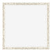 Bilderrahmen 60x60cm Weiß Vintage MDF Bologna Vorne | Yourdecoration.de