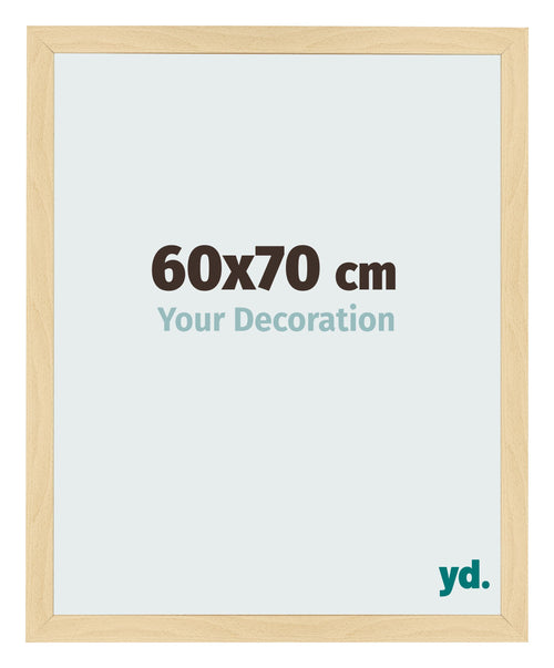 Bilderrahmen 60x70cm Buche Dekor MDF Bologna Vorne Messe | Yourdecoration.de