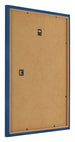 Bilderrahmen 60x70cm Dunkelblau MDF Bologna Ruckseite Schrag | Yourdecoration.de