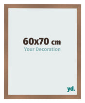 Bilderrahmen 60x70cm Kupfer Dekor MDF Bologna Vorne Messe | Yourdecoration.de