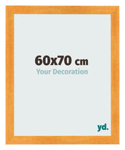 Bilderrahmen 60x70cm Orange MDF Pisa Vorne Messe | Yourdecoration.de