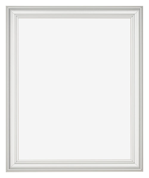 Bilderrahmen 60x70cm Weiss Gewischt MDF Lazio Vorne | Yourdecoration.de