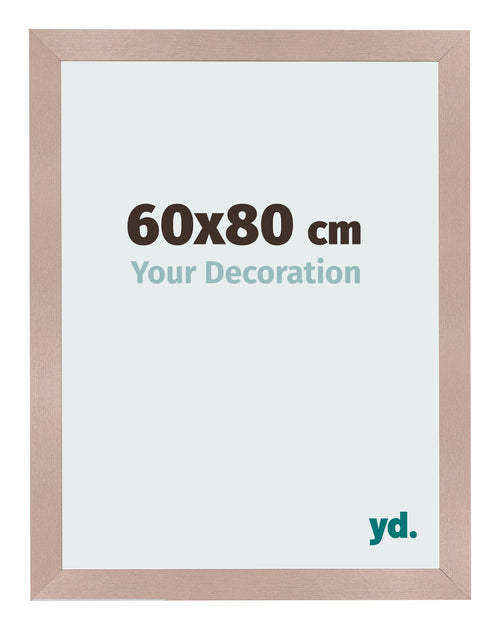 Bilderrahmen 60x80 cm Altrosa MDF Bologna Vorne Messe | Yourdecoration.de