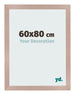 Bilderrahmen 60x80 cm Altrosa MDF Bologna Vorne Messe | Yourdecoration.de