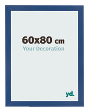 Bilderrahmen 60x80 cm Dunkelblau MDF Bologna Vorne Messe | Yourdecoration.de