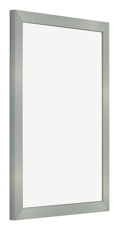 Bilderrahmen 60x80cm Aluminium Gebürstet MDF Bologna Vorne Schrag | Yourdecoration.de
