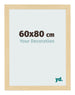 Bilderrahmen 60x80cm Buche Dekor MDF Bologna Vorne Messe | Yourdecoration.de