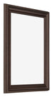 Bilderrahmen 60x80cm Eiche Dunkel MDF Lazio Vorne Schrag | Yourdecoration.de
