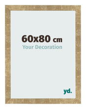 Bilderrahmen 60x80cm Gold Antik MDF Bologna Vorne Messe | Yourdecoration.de
