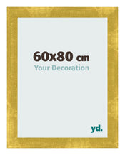 Bilderrahmen 60x80cm Gold Vintage MDF Pisa Vorne Messe | Yourdecoration.de