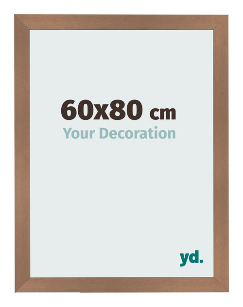 Bilderrahmen 60x80cm Kupfer Dekor MDF Bologna Vorne Messe | Yourdecoration.de