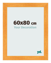 Bilderrahmen 60x80cm Orange MDF Pisa Vorne Messe | Yourdecoration.de
