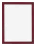 Bilderrahmen 60x80cm Weinrot Gewischt MDF Bologna Vorne | Yourdecoration.de