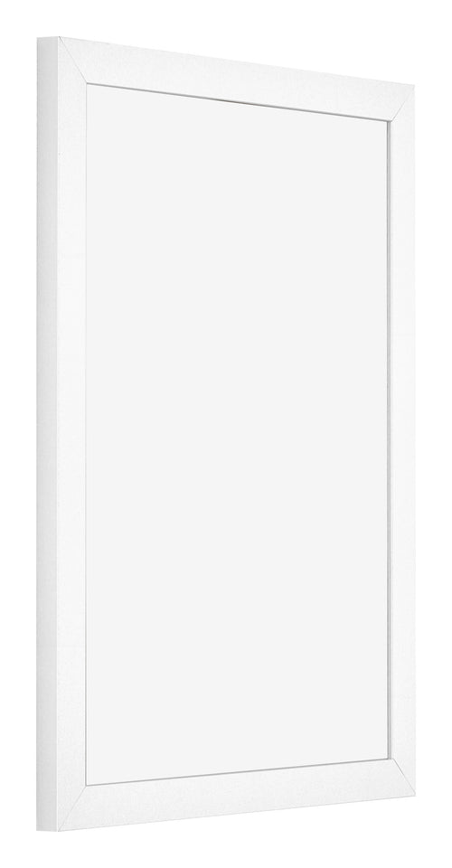 Bilderrahmen 60x80cm Weiss Matt MDF Bologna Vorne Schrag | Yourdecoration.de