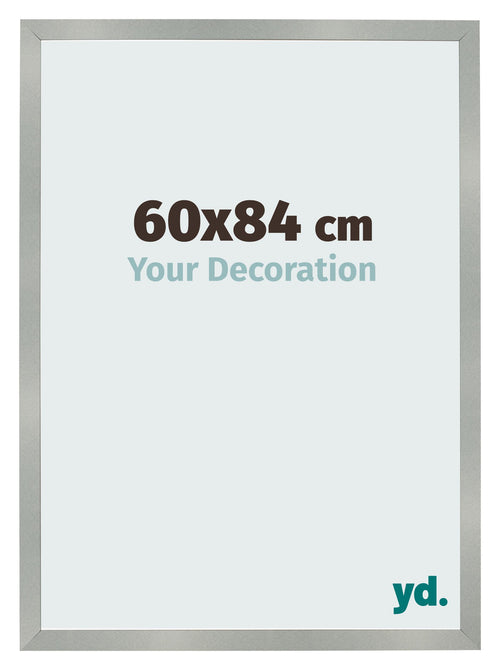 Bilderrahmen 60x84cm Aluminium Gebürstet MDF Bologna Vorne Messe | Yourdecoration.de