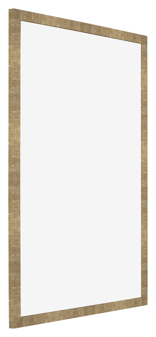 Bilderrahmen 60x84cm Gold Antik MDF Bologna Vorne Schrag | Yourdecoration.de