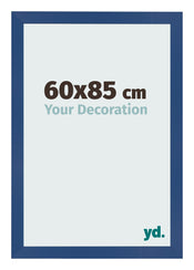 Bilderrahmen 60x85 cm Dunkelblau MDF Bologna Vorne Messe | Yourdecoration.de