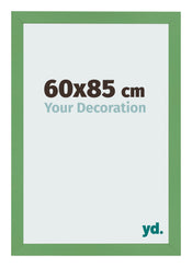 Bilderrahmen 60x85 cm Grun MDF Bologna Vorne Messe | Yourdecoration.de