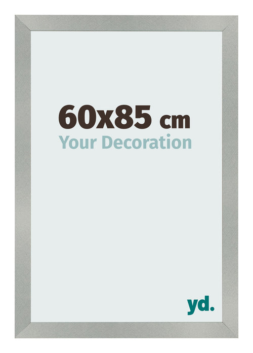 Bilderrahmen 60x85cm Aluminium Gebürstet MDF Bologna Vorne Messe | Yourdecoration.de
