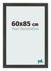 Bilderrahmen 60x85cm Antrazit MDF Bologna Vorne Messe | Yourdecoration.de