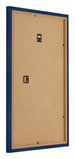 Bilderrahmen 60x85cm Dunkelblau Gewischt MDF Bologna Ruckseite Schrag | Yourdecoration.de