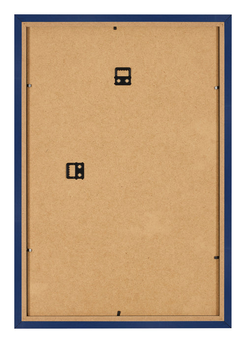Bilderrahmen 60x85cm Dunkelblau Gewischt MDF Bologna Ruckseite | Yourdecoration.de