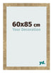 Bilderrahmen 60x85cm Gold Antik MDF Bologna Vorne Messe | Yourdecoration.de