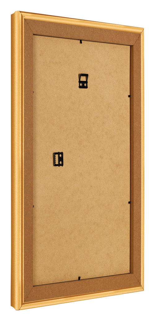 Bilderrahmen 60x85cm Gold Matt MDF Lazio Ruckseite Schrag | Yourdecoration.de