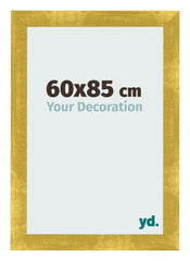 Bilderrahmen 60x85cm Gold Vintage MDF Pisa Vorne Messe | Yourdecoration.de