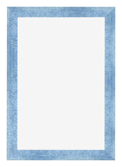 Bilderrahmen 60x85cm Hellblau Gewischt MDF Pisa Vorne | Yourdecoration.de