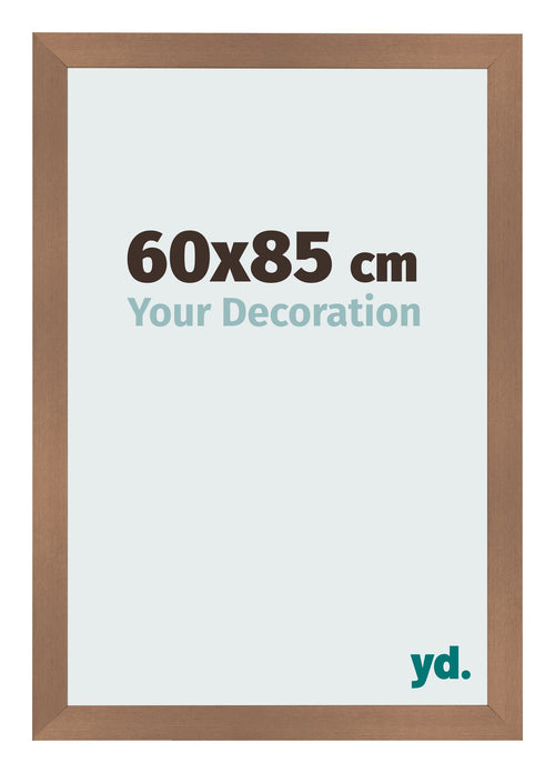 Bilderrahmen 60x85cm Kupfer Dekor MDF Bologna Vorne Messe | Yourdecoration.de