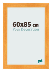 Bilderrahmen 60x85cm Orange MDF Pisa Vorne Messe | Yourdecoration.de