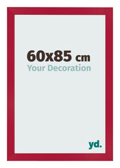 Bilderrahmen 60x85cm Rot MDF Bologna Vorne Messe | Yourdecoration.de