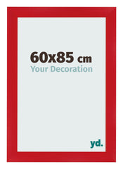 Bilderrahmen 60x85cm Rot MDF Pisa Vorne Messe | Yourdecoration.de
