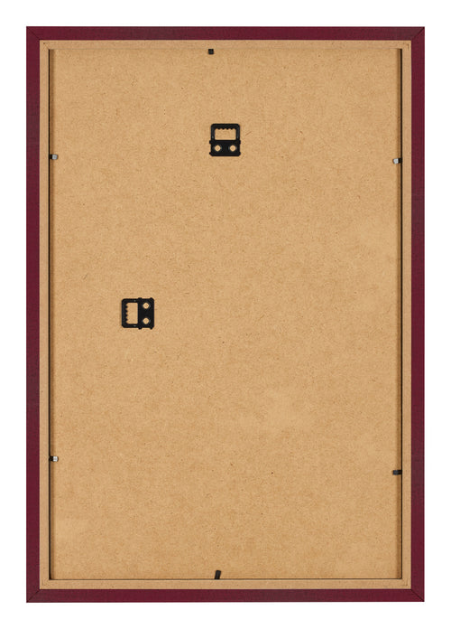 Bilderrahmen 60x85cm Weinrot Gewischt MDF Bologna Ruckseite | Yourdecoration.de