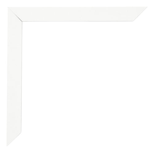 Bilderrahmen 60x85cm Weiss Hochglanz MDF Bologna Detail Ecke | Yourdecoration.de