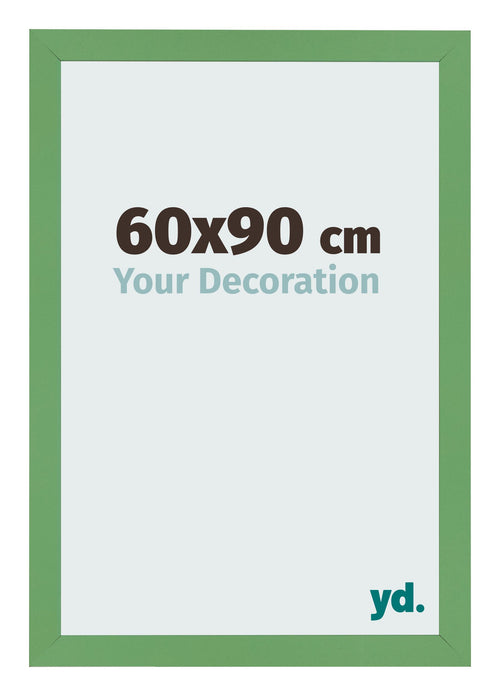 Bilderrahmen 60x90 cm Grun MDF Bologna Vorne Messe | Yourdecoration.de