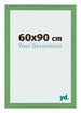 Bilderrahmen 60x90 cm Grun MDF Bologna Vorne Messe | Yourdecoration.de